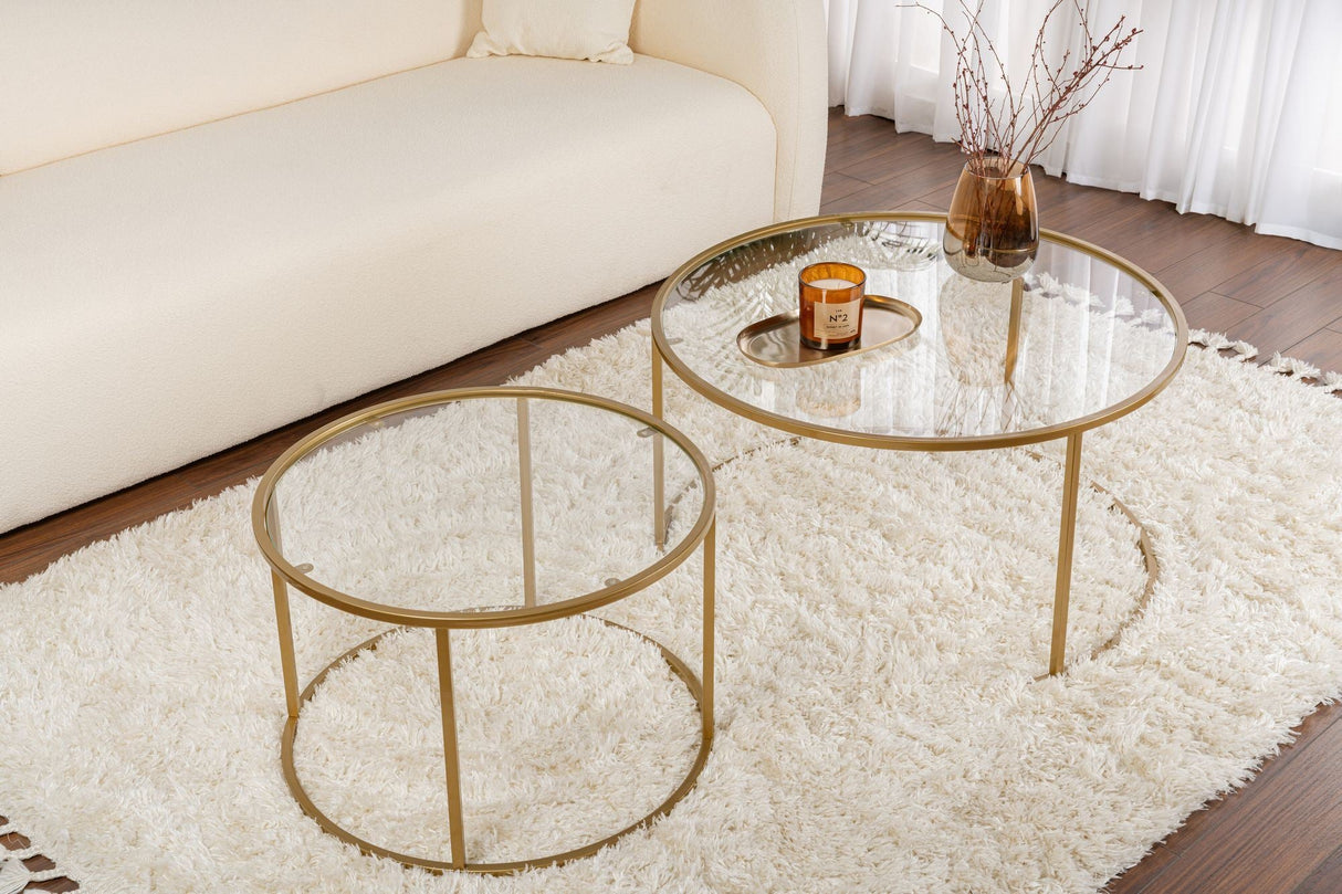 Măsuță de cafea Aurum - 80, 60, Diverse culori, 60x60x39 cm - Auriu - Transparent | SKU: 857NRD1110 | Măsuță de cafea Aurum - 80, 60, 60x60x39 cm, varianta Auriu - Transparent, produs pentru amenajarea locuinței, disponibil online în România la CasaMob
