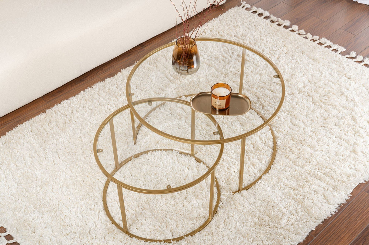Măsuță de cafea Aurum - 80, 60, Diverse culori, 60x60x39 cm - Auriu - Transparent | SKU: 857NRD1110 | Măsuță de cafea Aurum - 80, 60, 60x60x39 cm, varianta Auriu - Transparent, produs pentru amenajarea locuinței, disponibil online în România la CasaMob