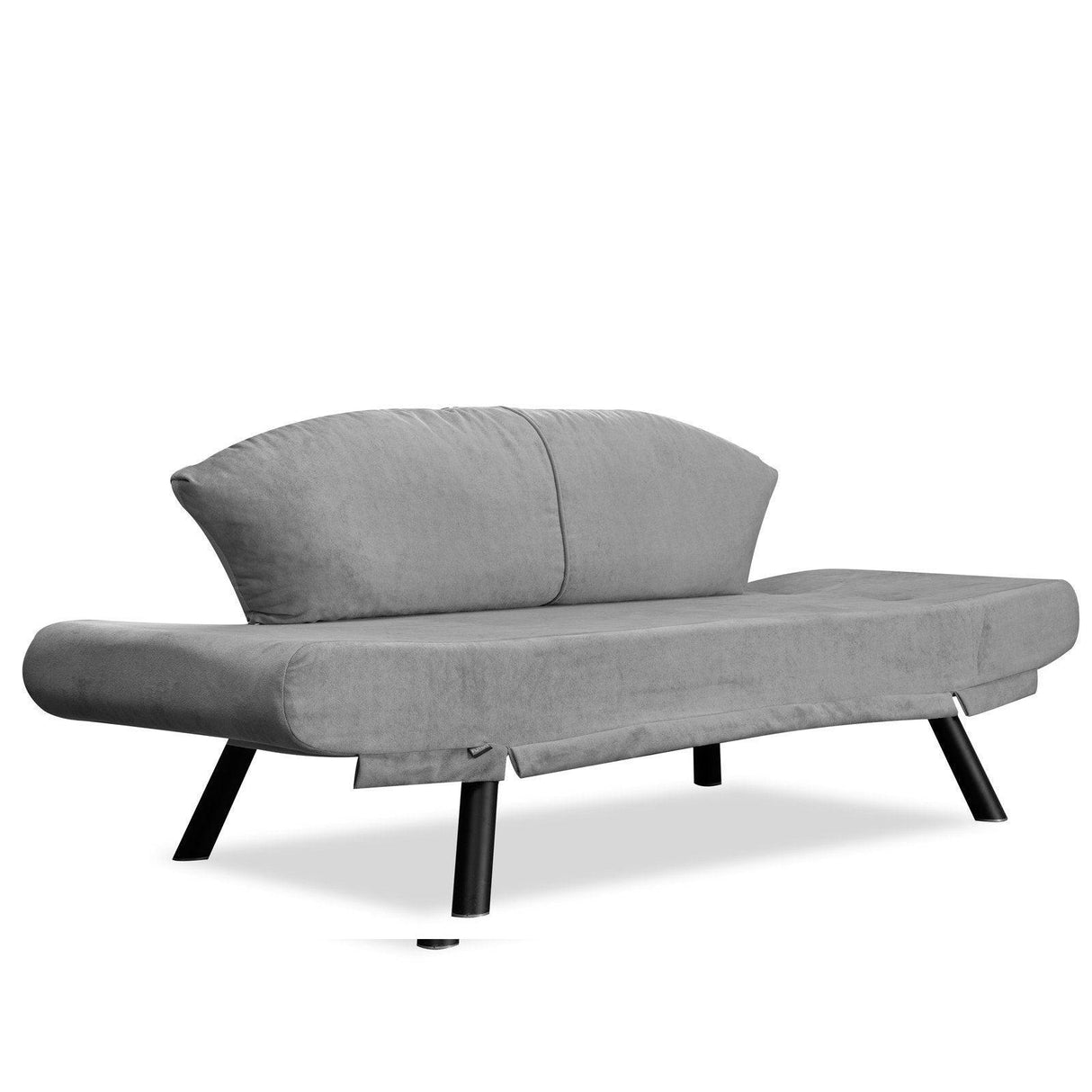 Canapea extensibilă 2 locuri Nero, Diverse culori, 177x75x87 cm - Gri deschis | SKU: 859FTN1223 | Canapea extensibilă 2 locuri Nero, 177x75x87 cm, varianta Gri deschis, produs pentru amenajarea locuinței, disponibil online în România la CasaMob