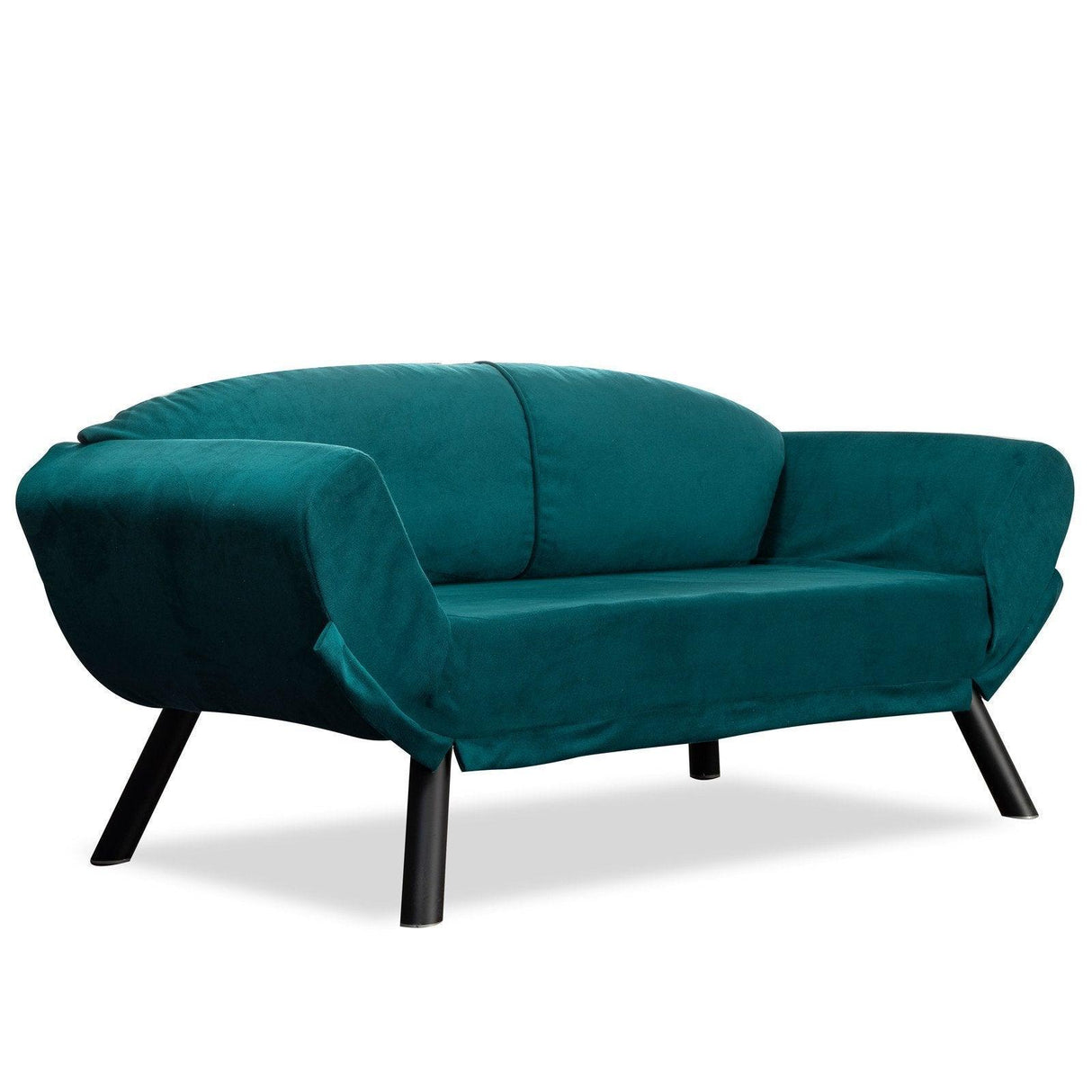 Canapea extensibilă 2 locuri Nero, Diverse culori, 177x75x87 cm - Albastru | SKU: 859FTN1224 | Canapea extensibilă 2 locuri Nero, 177x75x87 cm, varianta Albastru, produs pentru amenajarea locuinței, disponibil online în România la CasaMob
