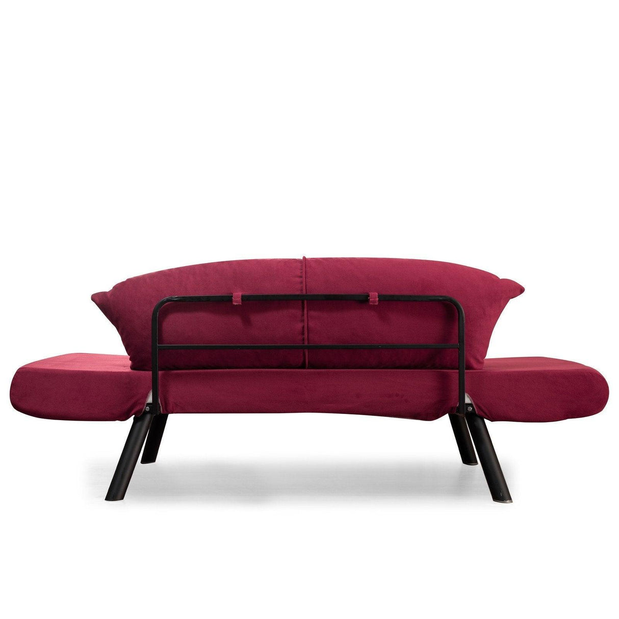 Canapea extensibilă 2 locuri Nero, Diverse culori, 177x75x87 cm - Roșu | SKU: 859FTN1225 | Canapea extensibilă 2 locuri Nero, 177x75x87 cm, varianta Roșu, produs pentru amenajarea locuinței, disponibil online în România la CasaMob