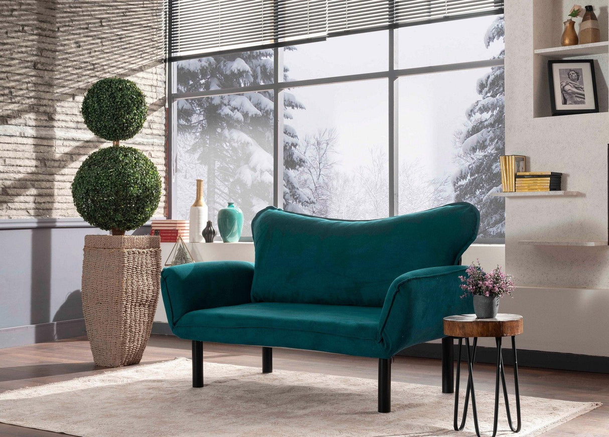 Canapea extensibilă 2 locuri Chatto, Diverse culori, 140x65x70 cm - Maro | SKU: 859FTN1227 | Canapea extensibilă 2 locuri Chatto, 140x65x70 cm, varianta Maro, produs pentru amenajarea locuinței, disponibil online în România la CasaMob