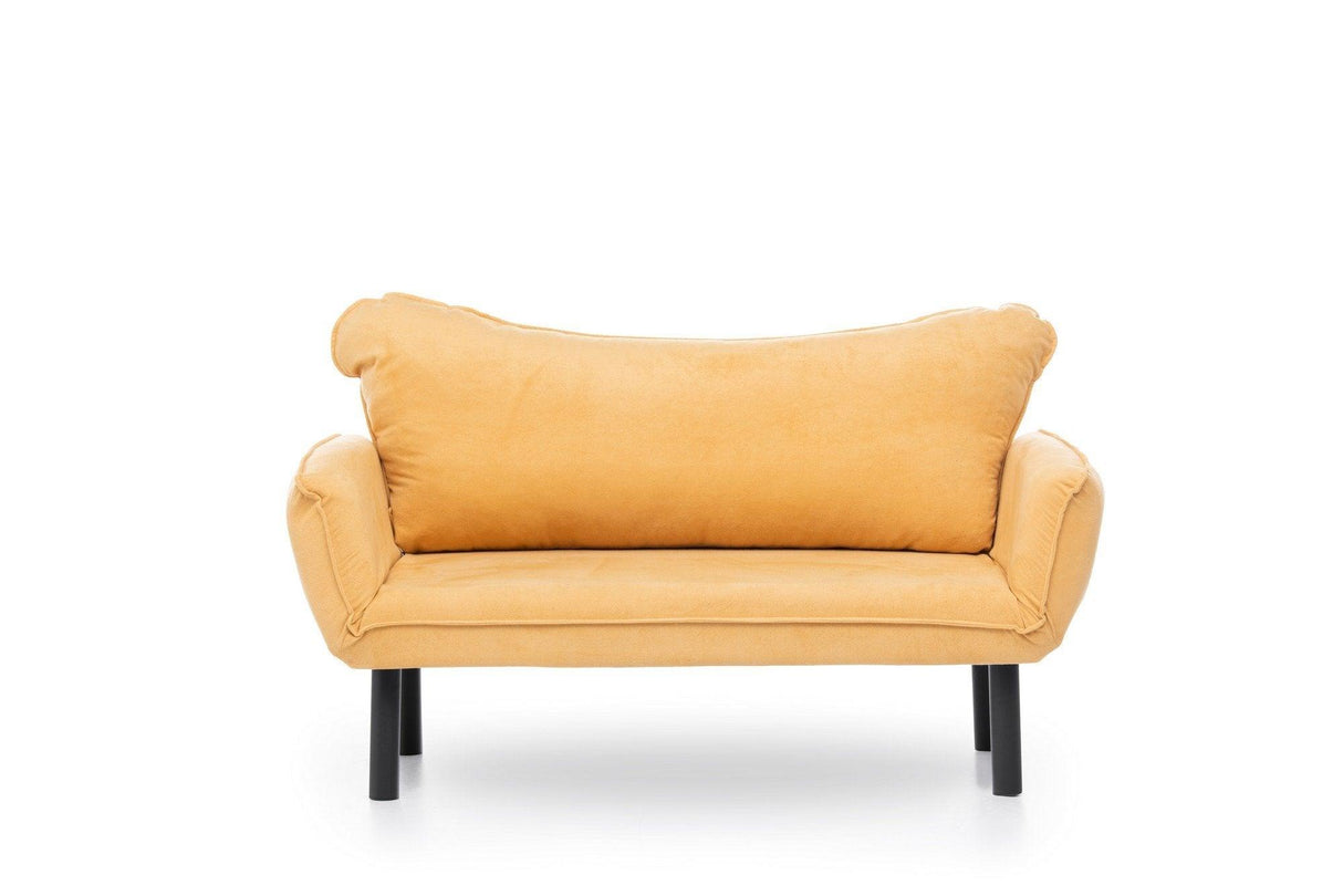 Canapea extensibilă 2 locuri Chatto, Diverse culori, 140x65x70 cm - Maro | SKU: 859FTN1227 | Canapea extensibilă 2 locuri Chatto, 140x65x70 cm, varianta Maro, produs pentru amenajarea locuinței, disponibil online în România la CasaMob