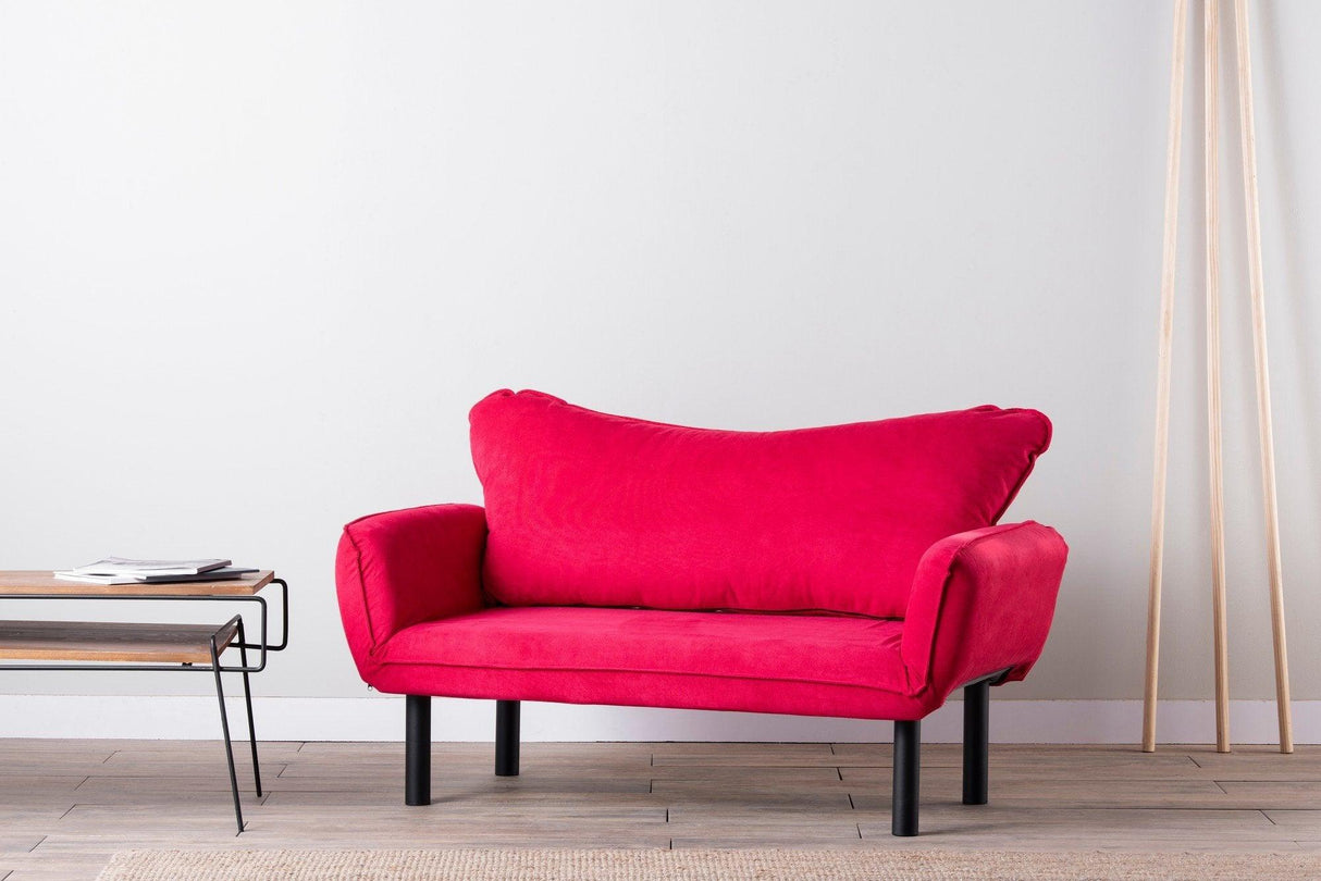 Canapea extensibilă 2 locuri Chatto, Diverse culori, 140x65x70 cm - Fucsia | SKU: 859FTN1240 | Canapea extensibilă 2 locuri Chatto, 140x65x70 cm, varianta Fucsia, produs pentru amenajarea locuinței, disponibil online în România la CasaMob