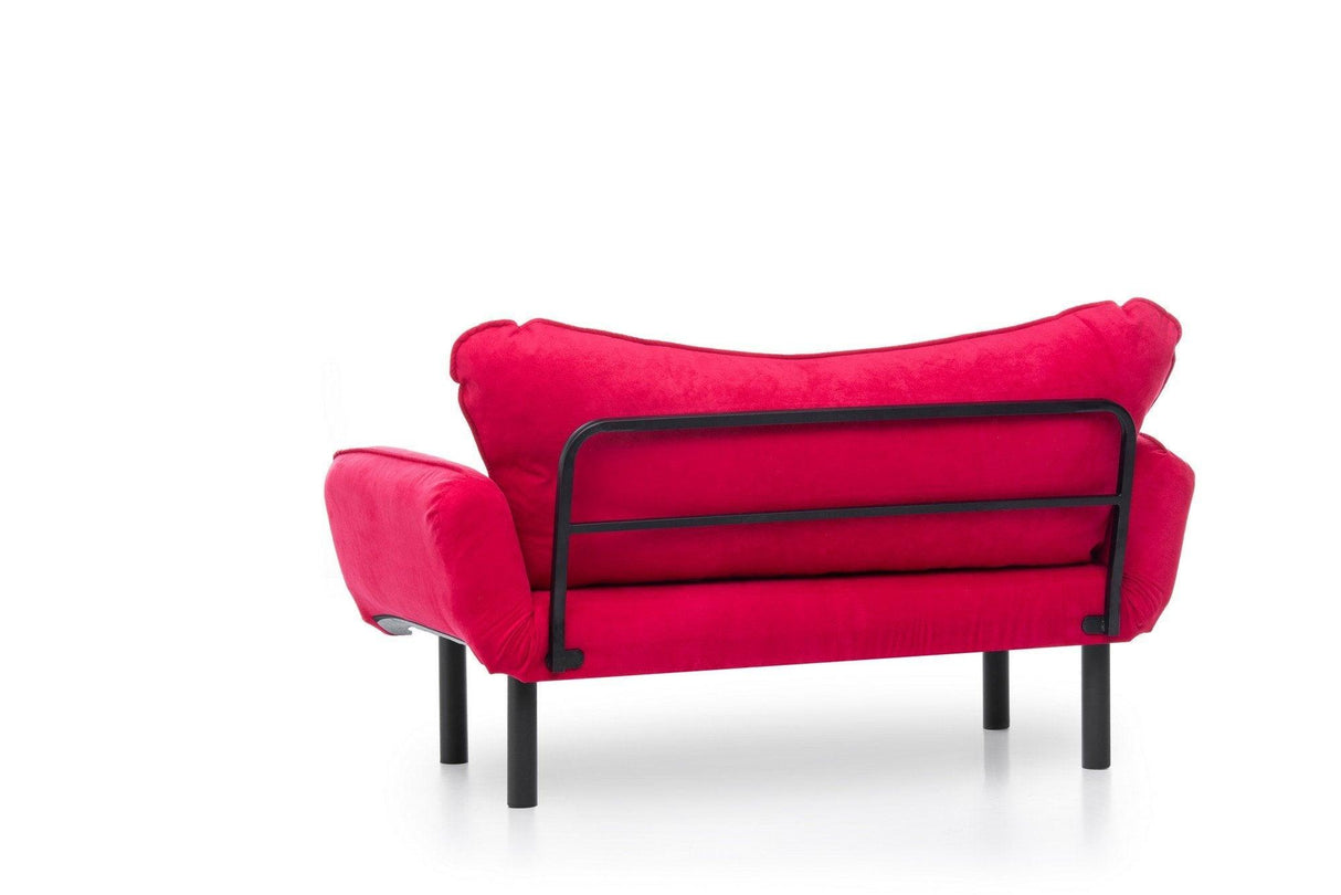 Canapea extensibilă 2 locuri Chatto, Diverse culori, 140x65x70 cm - Fucsia | SKU: 859FTN1240 | Canapea extensibilă 2 locuri Chatto, 140x65x70 cm, varianta Fucsia, produs pentru amenajarea locuinței, disponibil online în România la CasaMob