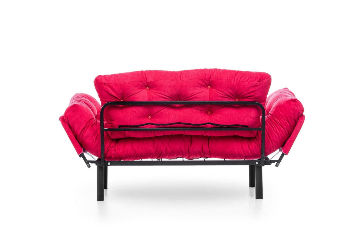 Canapea extensibilă 2 locuri Nitta, Diverse culori, 155x70x85 cm - Fucsia | SKU: 859FTN1244 | Canapea extensibilă 2 locuri Nitta, 155x70x85 cm, varianta Fucsia, produs pentru amenajarea locuinței, disponibil online în România la CasaMob