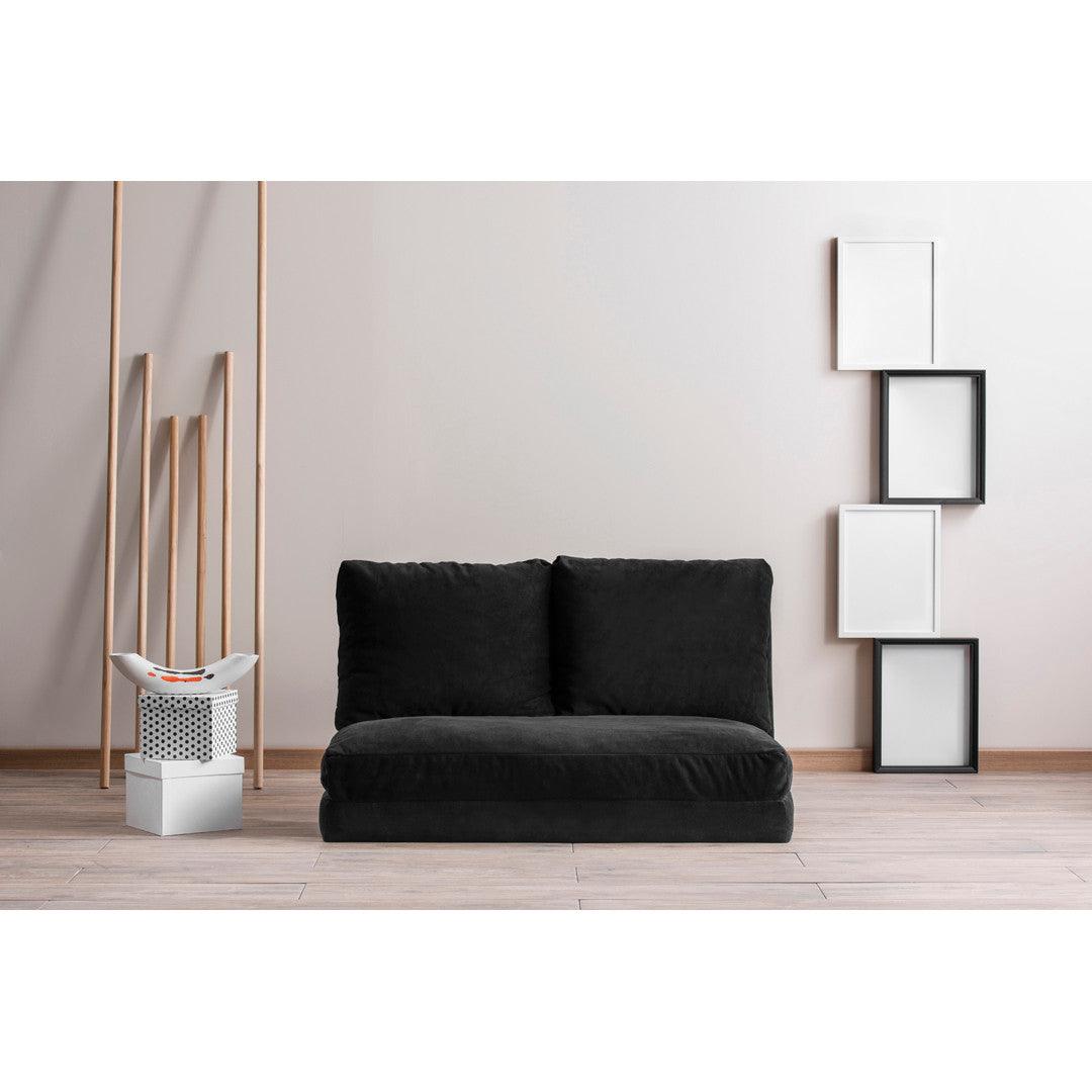 Canapea extensibilă 2 locuri Matilda, Diverse culori, 120x68x26 cm - Negru | SKU: 859FTN1265 | Canapea extensibilă 2 locuri Matilda, 120x68x26 cm, varianta Negru, produs pentru amenajarea locuinței, disponibil online în România la CasaMob