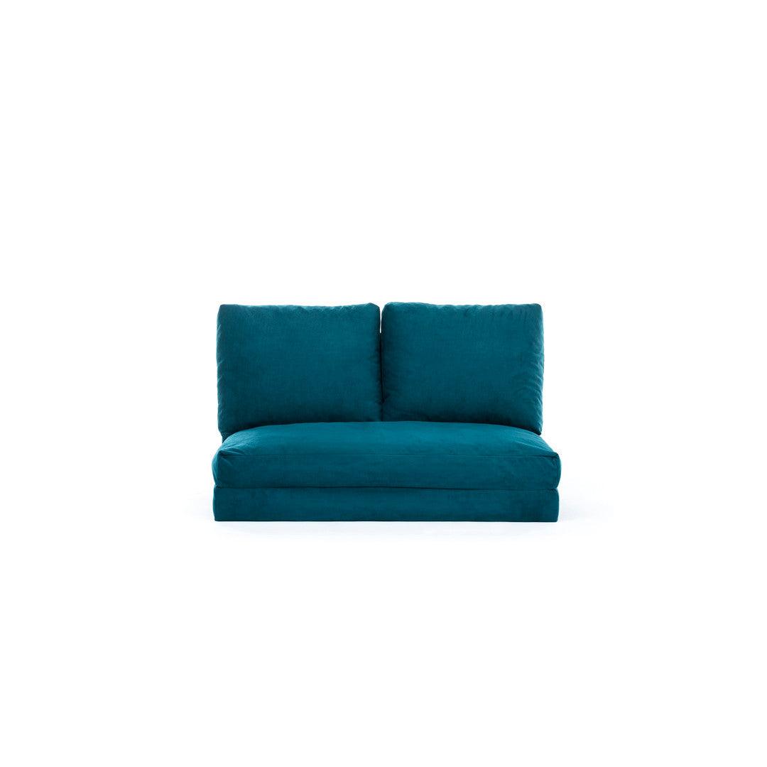 Canapea extensibilă 2 locuri Matilda, Diverse culori, 120x68x26 cm - Verde petrol | SKU: 859FTN1272 | Canapea extensibilă 2 locuri Matilda, 120x68x26 cm, varianta Verde petrol, produs pentru amenajarea locuinței, disponibil online în România la CasaMob