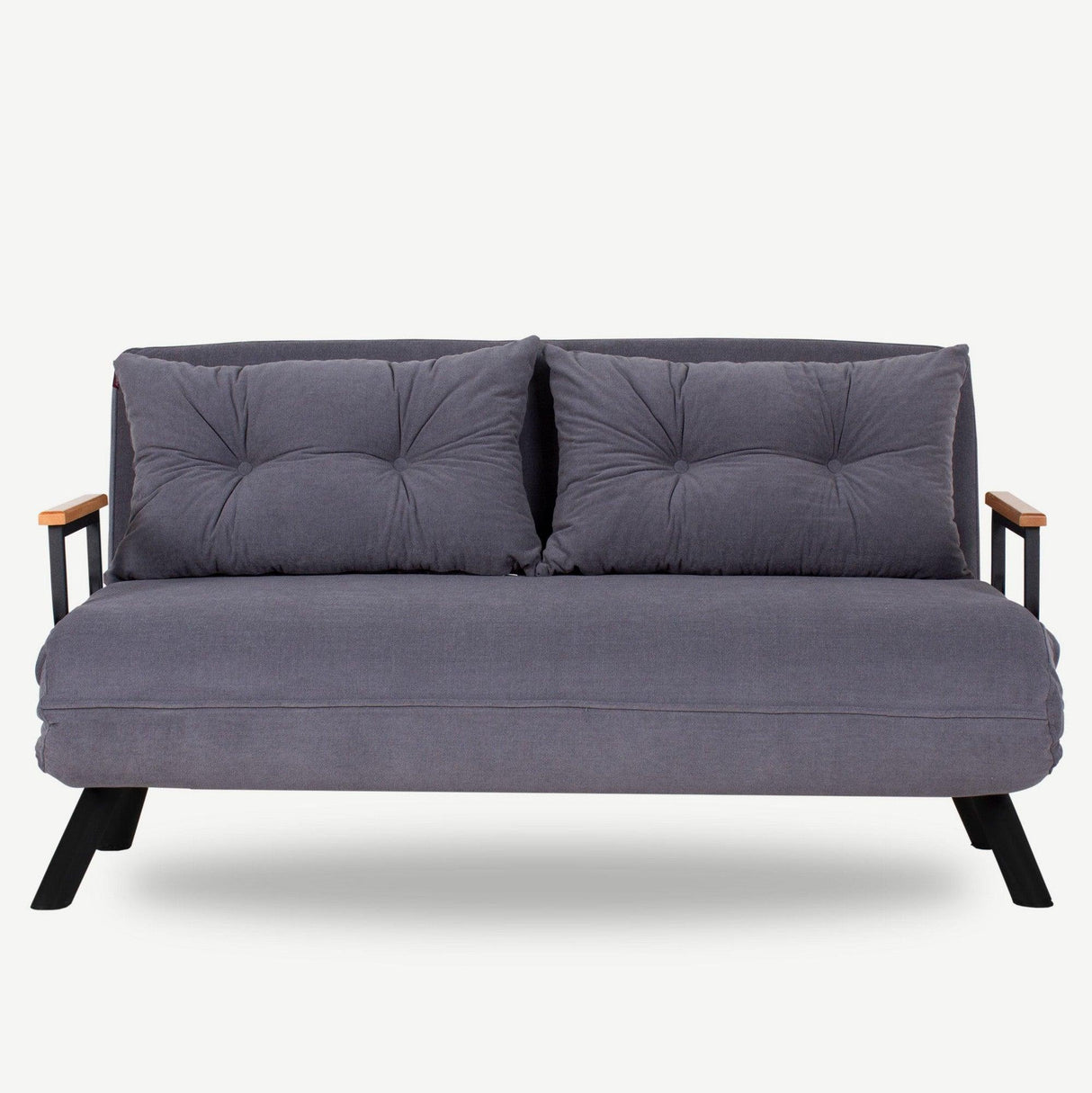 Canapea extensibilă 2 locuri Micic, Diverse culori, 133x50x41 cm - Gri deschis | SKU: 859FTN1274 | Canapea extensibilă 2 locuri Micic, 133x50x41 cm, varianta Gri deschis, produs pentru amenajarea locuinței, disponibil online în România la CasaMob