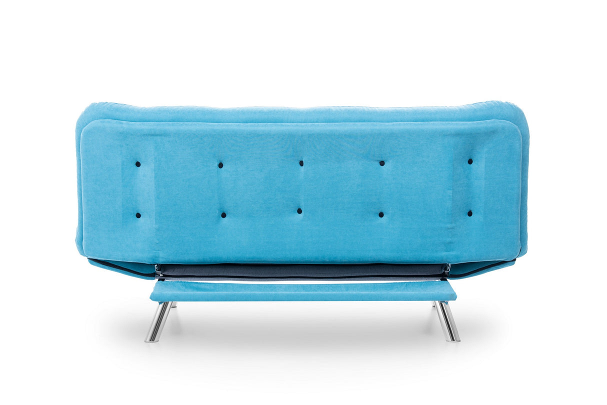 Canapea extensibilă 3 locuri Misa, Diverse culori, 200x105x95 cm - Turcoaz | SKU: 859FTN1307 | Canapea extensibilă 3 locuri Misa, 200x105x95 cm, varianta Turcoaz, produs pentru amenajarea locuinței, disponibil online în România la CasaMob