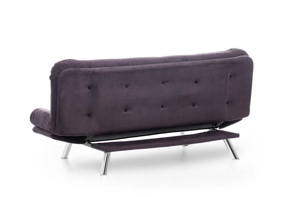 Canapea extensibilă 3 locuri Misa, Diverse culori, 200x105x95 cm - Maro | SKU: 859FTN1311 | Canapea extensibilă 3 locuri Misa, 200x105x95 cm, varianta Maro, produs pentru amenajarea locuinței, disponibil online în România la CasaMob
