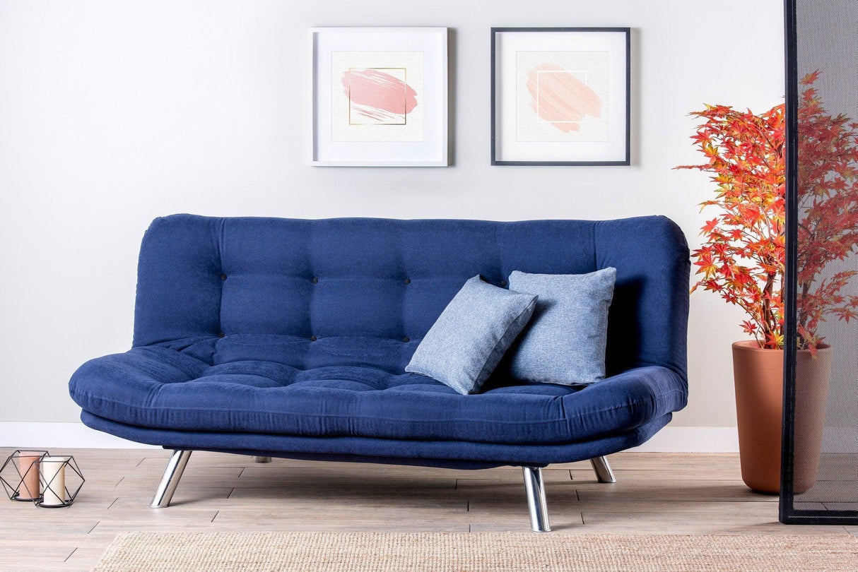 Canapea extensibilă 3 locuri Misa, Diverse culori, 200x105x95 cm - Maro | SKU: 859FTN1311 | Canapea extensibilă 3 locuri Misa, 200x105x95 cm, varianta Maro, produs pentru amenajarea locuinței, disponibil online în România la CasaMob