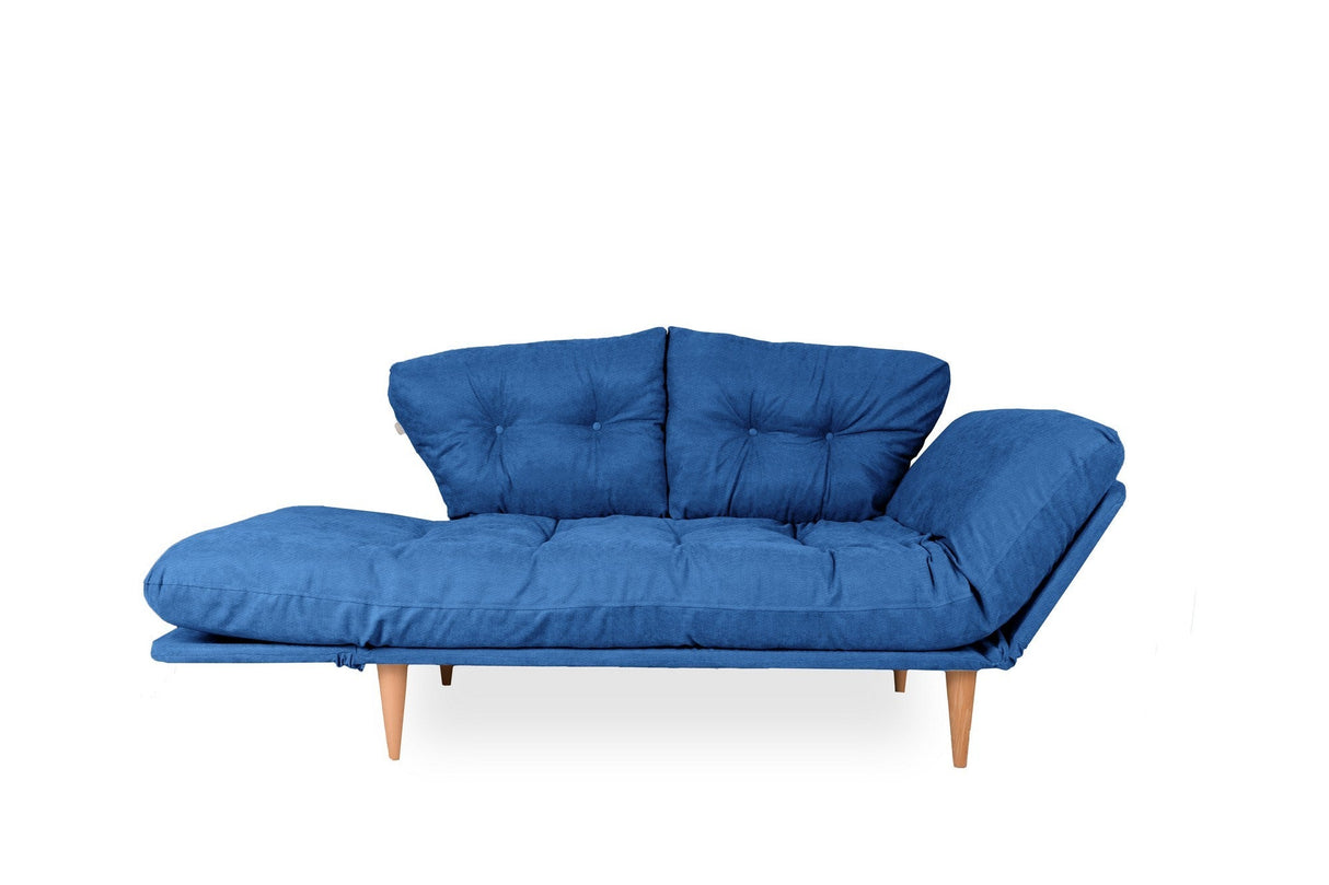 Canapea extensibilă 3 locuri Nina, Diverse culori, 120x60x40 cm - Albastru închis | SKU: 859FTN1351 | Canapea extensibilă 3 locuri Nina, 120x60x40 cm, varianta Albastru închis, produs pentru amenajarea locuinței, disponibil online în România la CasaMob