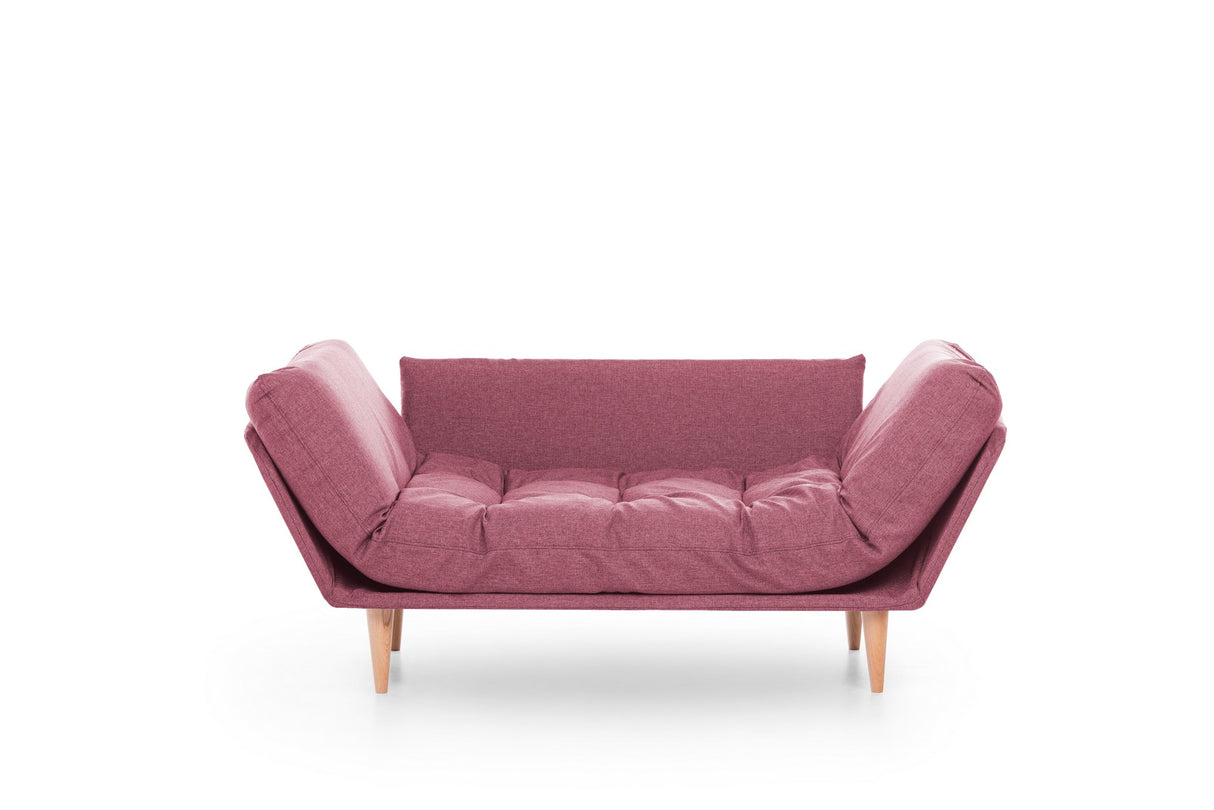 Canapea extensibilă 3 locuri Nina, Diverse culori, 120x60x40 cm - Roșu | SKU: 859FTN1355 | Canapea extensibilă 3 locuri Nina, 120x60x40 cm, varianta Roșu, produs pentru amenajarea locuinței, disponibil online în România la CasaMob