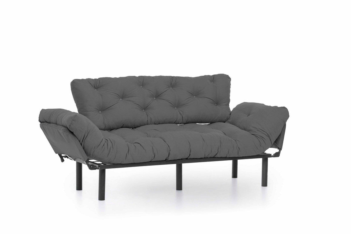 Canapea extensibilă 3 locuri Nitta Triple, Diverse culori, 185x70x85 cm - Mov | SKU: 859FTN1366 | Canapea extensibilă 3 locuri Nitta Triple, 185x70x85 cm, varianta Mov, produs pentru amenajarea locuinței, disponibil online în România la CasaMob