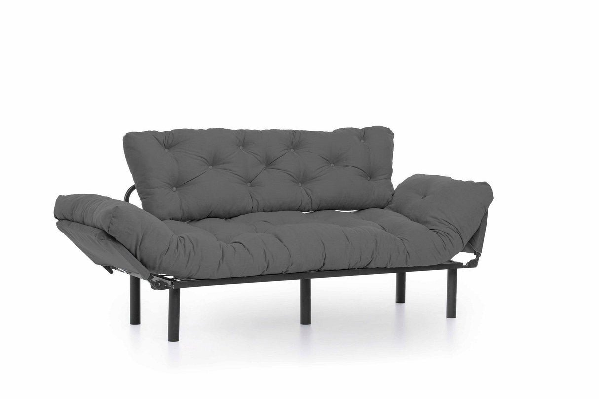 Canapea extensibilă 3 locuri Nitta Triple, Diverse culori, 185x70x85 cm - Mov | SKU: 859FTN1366 | Canapea extensibilă 3 locuri Nitta Triple, 185x70x85 cm, varianta Mov, produs pentru amenajarea locuinței, disponibil online în România la CasaMob
