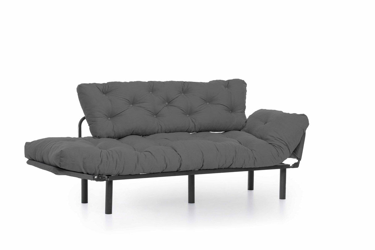 Canapea extensibilă 3 locuri Nitta Triple, Diverse culori, 185x70x85 cm - Mov | SKU: 859FTN1366 | Canapea extensibilă 3 locuri Nitta Triple, 185x70x85 cm, varianta Mov, produs pentru amenajarea locuinței, disponibil online în România la CasaMob