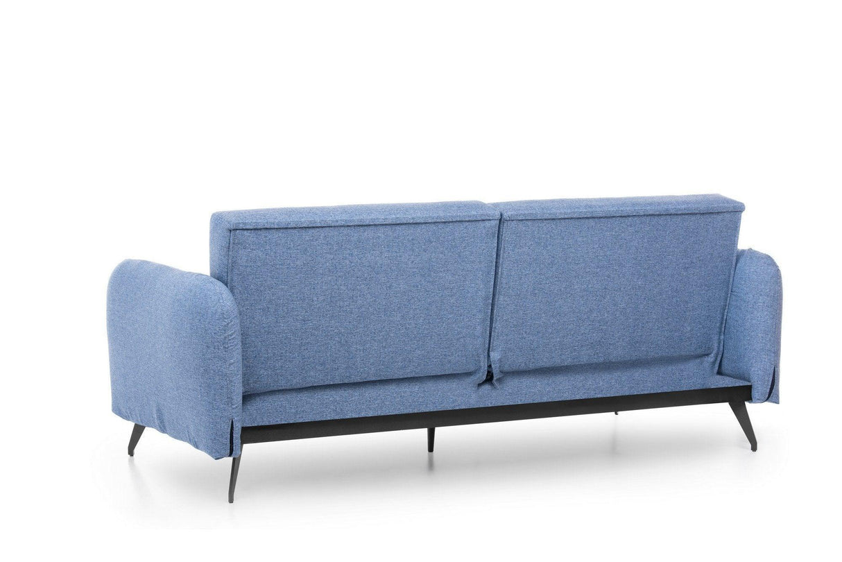 Canapea extensibilă 3 locuri Ron, Diverse culori, 190x65x43 cm - Albastru | SKU: 859FTN1368 | Canapea extensibilă 3 locuri Ron, 190x65x43 cm, varianta Albastru, produs pentru amenajarea locuinței, disponibil online în România la CasaMob