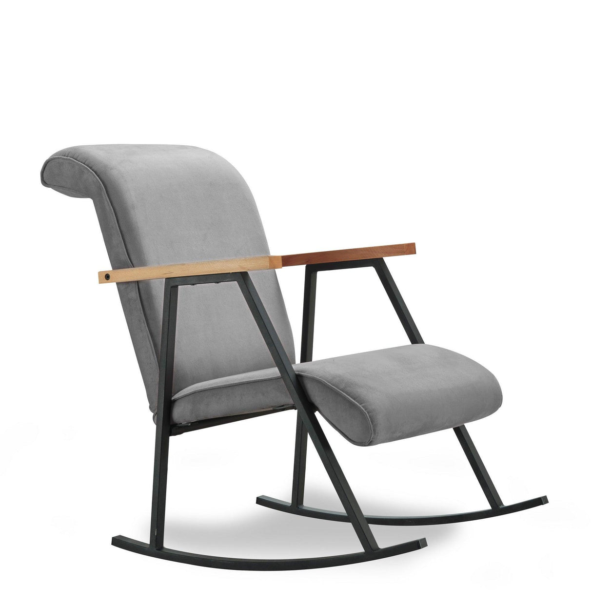 Fotoliu Balansoar Korkut, 55x65x71 cm - Gri, SKU 859FTN1702