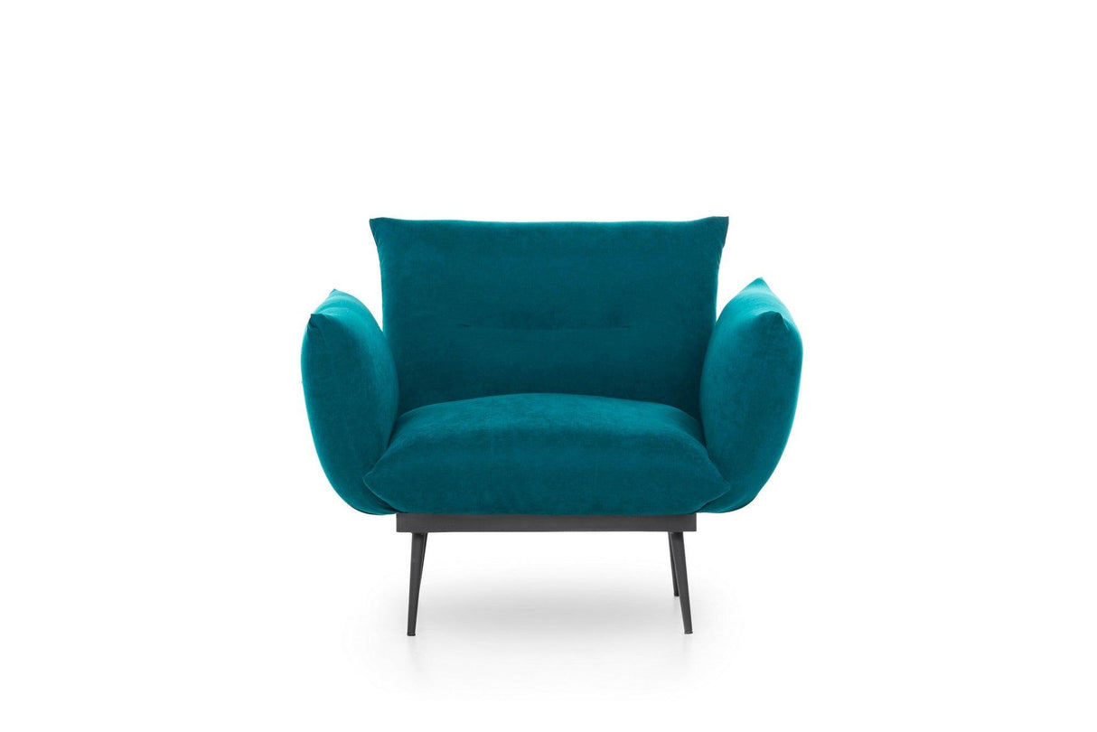 Fotoliu Oasis, 90x80x95 cm - Verde Petrol, SKU 859FTN1718