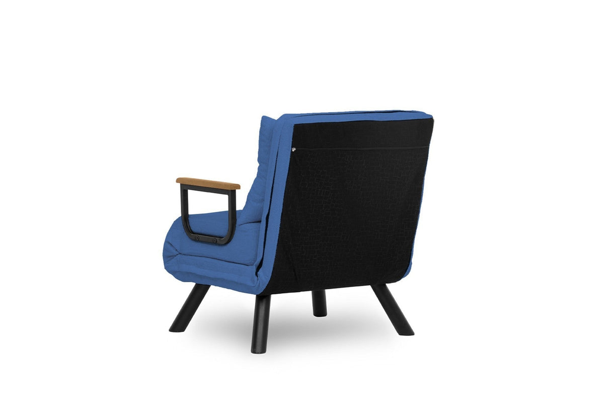 Fotoliu extensibil Sando Single, Diverse culori, Diverse dimensiuni - Albastru - 67x50x41 cm | SKU: 859FTN2324 | Fotoliu extensibil Sando Single, varianta Albastru - 67x50x41 cm, produs pentru amenajarea locuinței, disponibil online în România la CasaMob