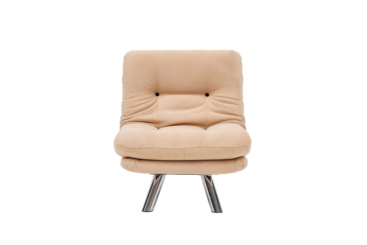 Fotoliu extensibil Misa Small Solo, Diverse culori, 70x52x40 cm - Crem | SKU: 859FTN2320 | Fotoliu extensibil Misa Small Solo, 70x52x40 cm, varianta Crem, produs pentru amenajarea locuinței, disponibil online în România la CasaMob
