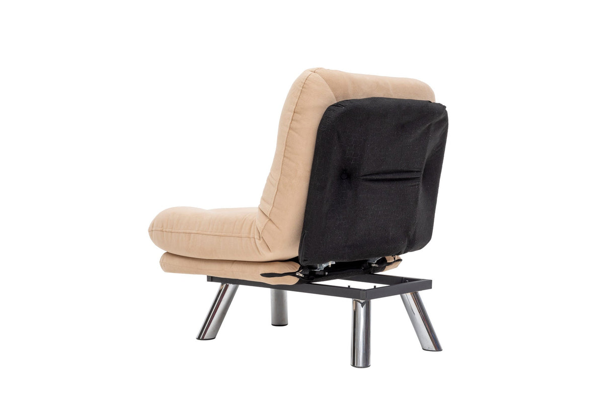 Fotoliu extensibil Misa Small Solo, Diverse culori, 70x52x40 cm - Crem | SKU: 859FTN2320 | Fotoliu extensibil Misa Small Solo, 70x52x40 cm, varianta Crem, produs pentru amenajarea locuinței, disponibil online în România la CasaMob