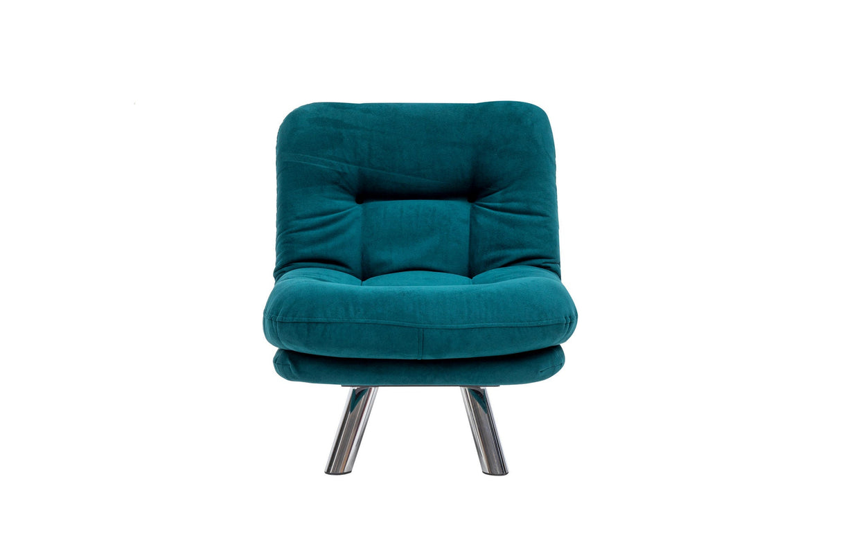 Fotoliu extensibil Misa Small Solo, Diverse culori, 70x52x40 cm - Petrol green | SKU: 859FTN2322 | Fotoliu extensibil Misa Small Solo, 70x52x40 cm, varianta Petrol green, produs pentru amenajarea locuinței, disponibil online în România la CasaMob