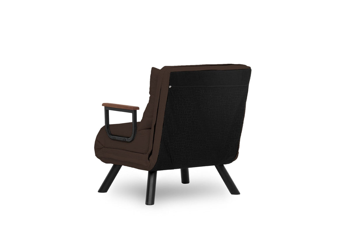 Fotoliu extensibil Sando Single, Diverse culori, Diverse dimensiuni - Maro - 60x50x41 cm | SKU: 859FTN2325 | Fotoliu extensibil Sando Single, varianta Maro - 60x50x41 cm, produs pentru amenajarea locuinței, disponibil online în România la CasaMob