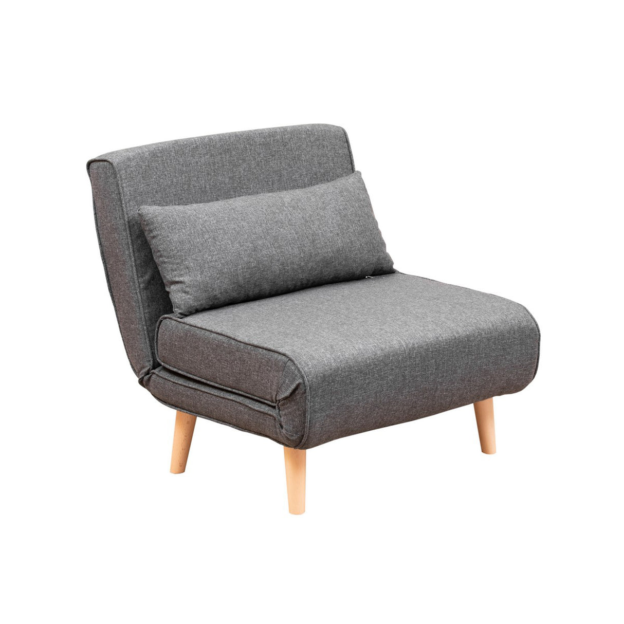 Fotoliu extensibil Folde Single, Diverse culori, 80x50x42 cm - Gri închis | SKU: 859FTN2328 | Fotoliu extensibil Folde Single, 80x50x42 cm, varianta Gri închis, produs pentru amenajarea locuinței, disponibil online în România la CasaMob