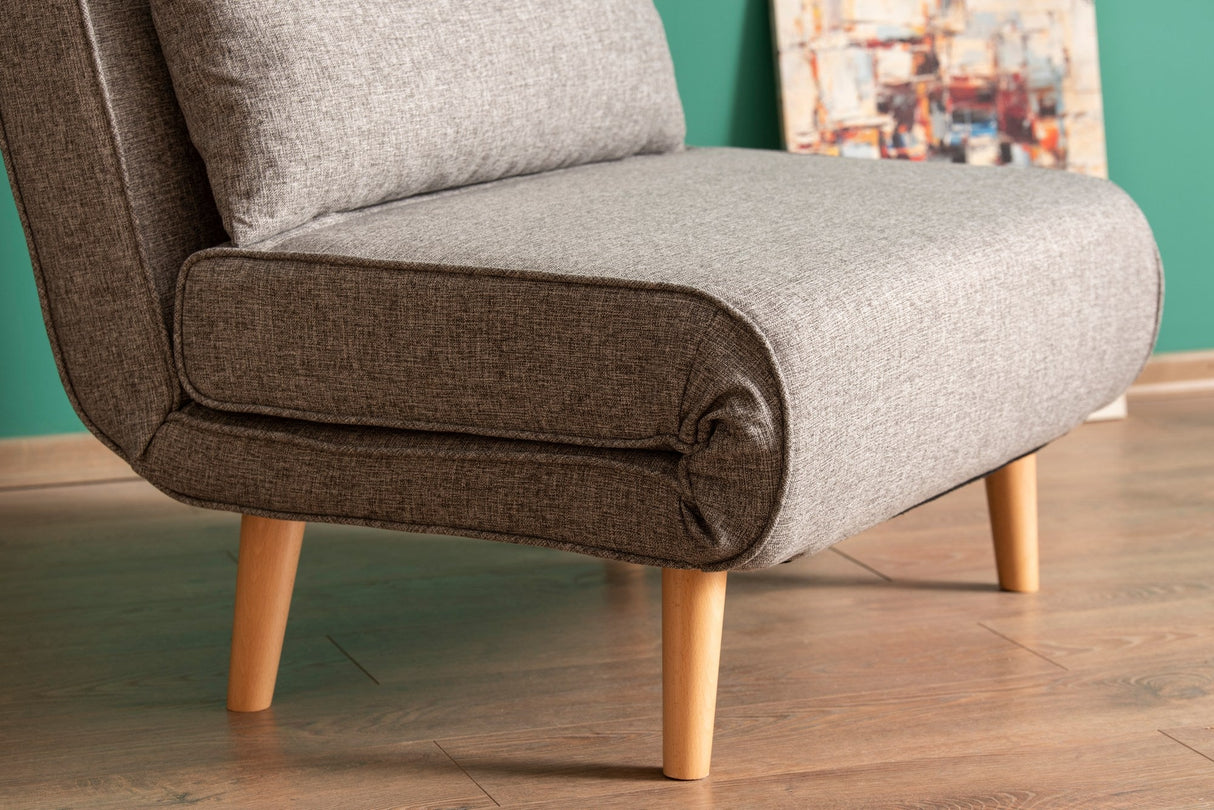 Fotoliu extensibil Folde Single, Diverse culori, 80x50x42 cm - Gri deschis | SKU: 859FTN2330 | Fotoliu extensibil Folde Single, 80x50x42 cm, varianta Gri deschis, produs pentru amenajarea locuinței, disponibil online în România la CasaMob