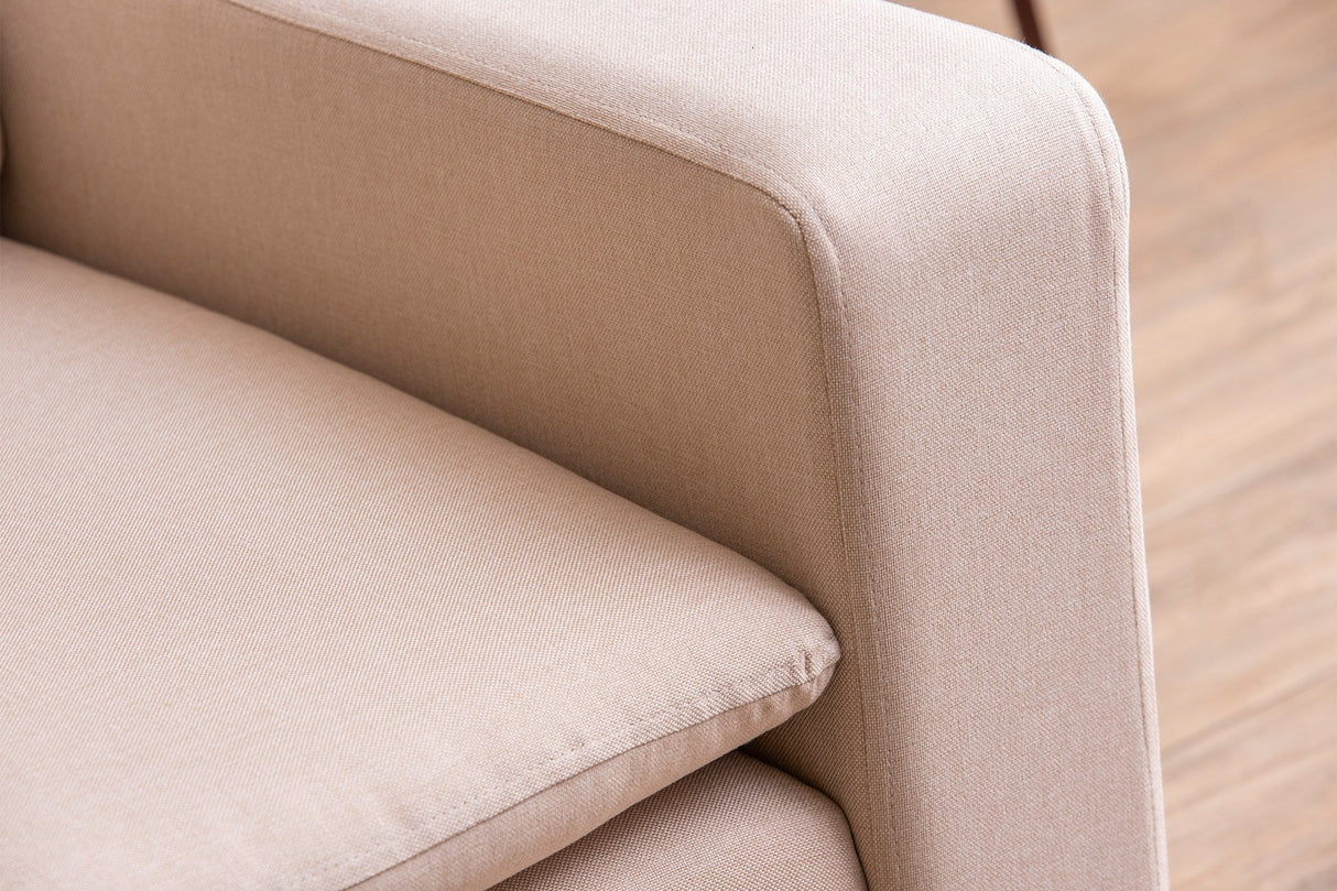 Canapea fixă 2 locuri Lungo, Diverse culori, 150x52x46 cm - Crem | SKU: 859FTN2711 | Canapea fixă 2 locuri Lungo, 150x52x46 cm, varianta Crem, produs pentru amenajarea locuinței, disponibil online în România la CasaMob