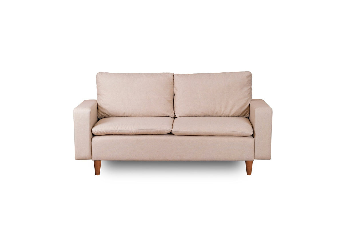Canapea fixă 2 locuri Lungo, Diverse culori, 150x52x46 cm - Crem | SKU: 859FTN2711 | Canapea fixă 2 locuri Lungo, 150x52x46 cm, varianta Crem, produs pentru amenajarea locuinței, disponibil online în România la CasaMob
