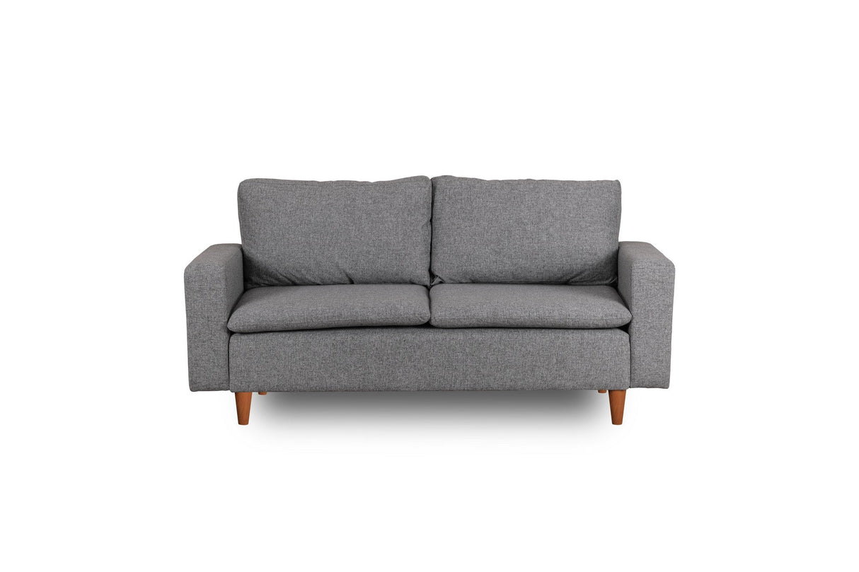 Canapea fixă 2 locuri Lungo, Diverse culori, 150x52x46 cm - Gri deschis | SKU: 859FTN2713 | Canapea fixă 2 locuri Lungo, 150x52x46 cm, varianta Gri deschis, produs pentru amenajarea locuinței, disponibil online în România la CasaMob