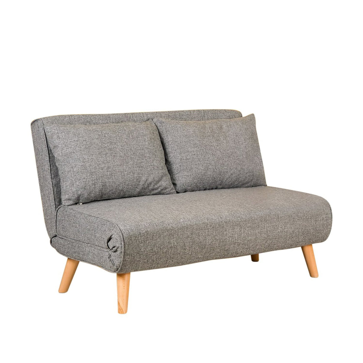 Canapea extensibilă 2 locuri Folde, Diverse culori, 120x80x79 cm - Gri deschis | SKU: 859FTN2716 | Canapea extensibilă 2 locuri Folde, 120x80x79 cm, varianta Gri deschis, produs pentru amenajarea locuinței, disponibil online în România la CasaMob