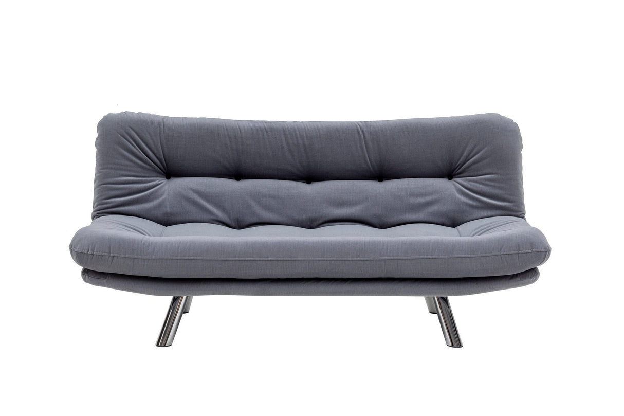 Canapea extensibilă 3 locuri Misa, Diverse culori, 175x52x40 cm - Gri mediu | SKU: 859FTN2802 | Canapea extensibilă 3 locuri Misa, 175x52x40 cm, varianta Gri mediu, produs pentru amenajarea locuinței, disponibil online în România la CasaMob