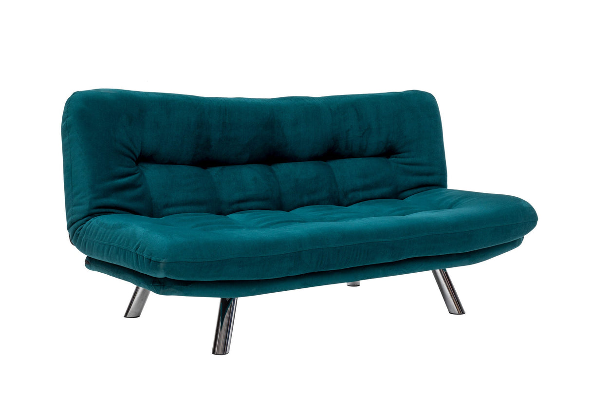 Canapea extensibilă 3 locuri Misa, Diverse culori, 175x52x40 cm - Verde petrol | SKU: 859FTN2803 | Canapea extensibilă 3 locuri Misa, 175x52x40 cm, varianta Verde petrol, produs pentru amenajarea locuinței, disponibil online în România la CasaMob