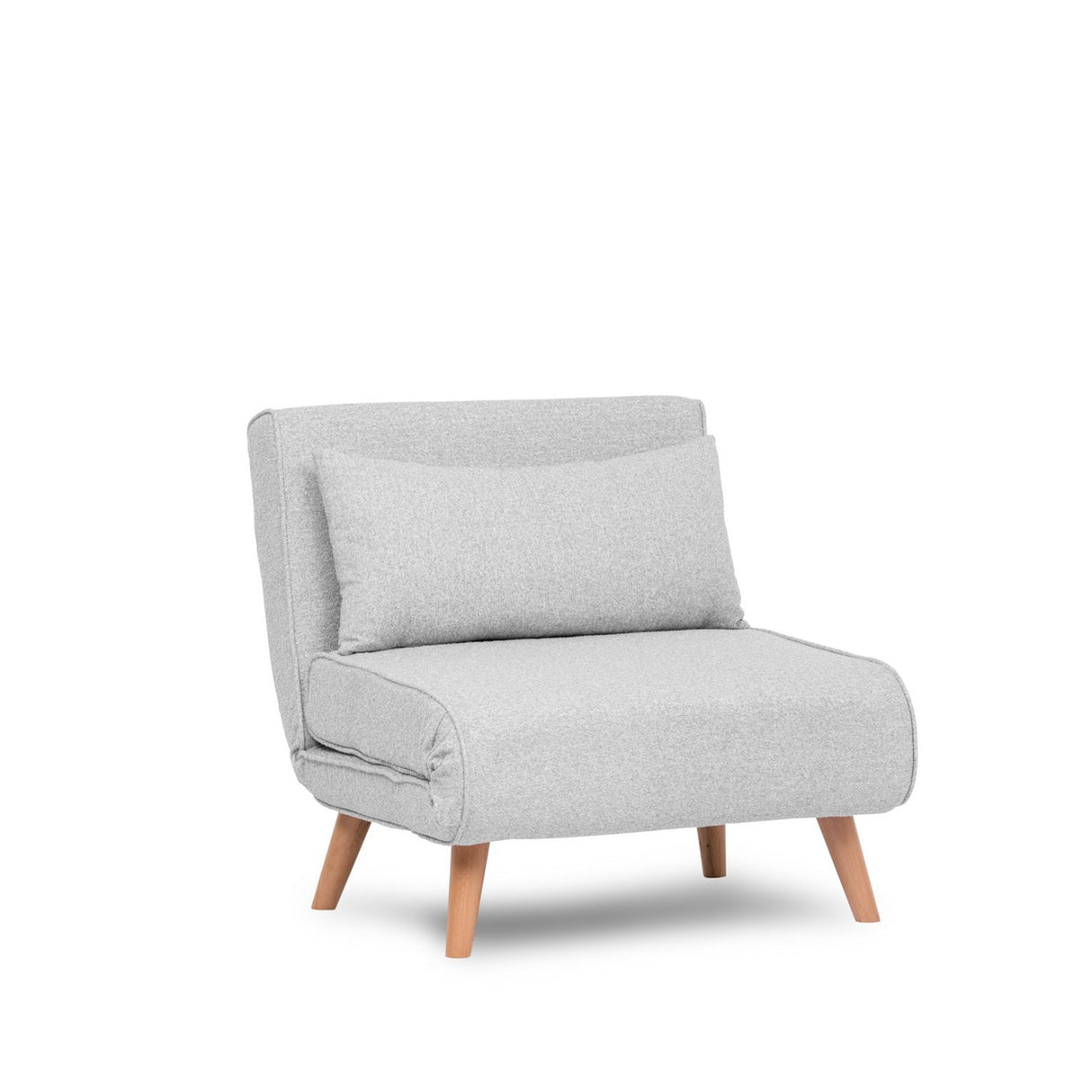 Fotoliu extensibil Folde Single - Teddy Fabric, Diverse culori, Diverse dimensiuni - Gri - 80x80x79 cm | SKU: 859FTN2831 | Fotoliu extensibil Folde Single - Teddy Fabric, varianta Gri - 80x80x79 cm, produs pentru amenajarea locuinței, disponibil online în România la CasaMob