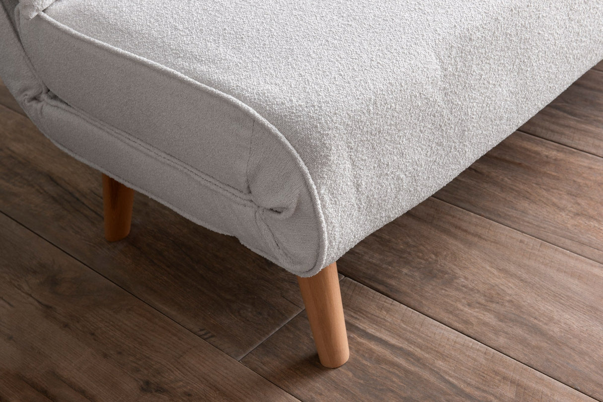 Canapea extensibilă 2 locuri Folde, Teddy, Diverse culori, 120x80x42 cm - Alb | SKU: 859FTN2834 | Canapea extensibilă 2 locuri Folde, Teddy, 120x80x42 cm, varianta Alb, produs pentru amenajarea locuinței, disponibil online în România la CasaMob