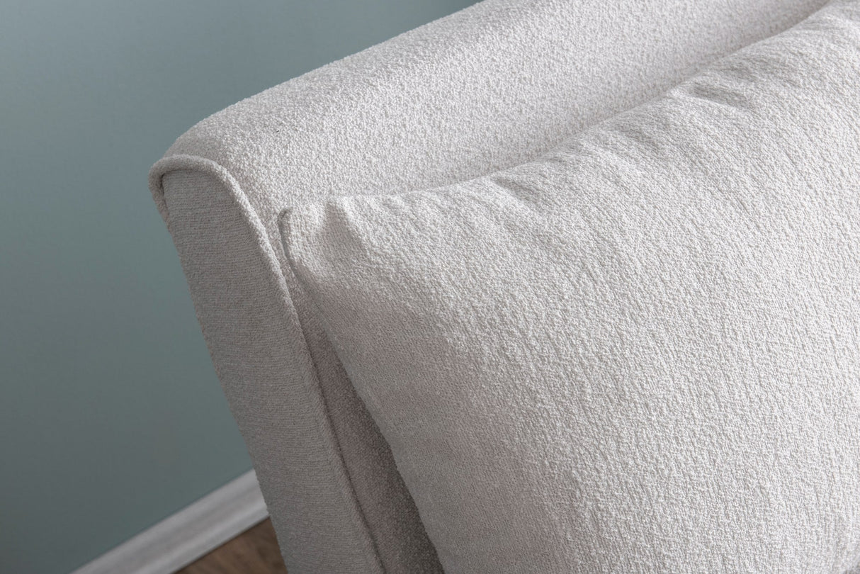 Canapea extensibilă 2 locuri Folde, Teddy, Diverse culori, 120x80x42 cm - Alb | SKU: 859FTN2834 | Canapea extensibilă 2 locuri Folde, Teddy, 120x80x42 cm, varianta Alb, produs pentru amenajarea locuinței, disponibil online în România la CasaMob