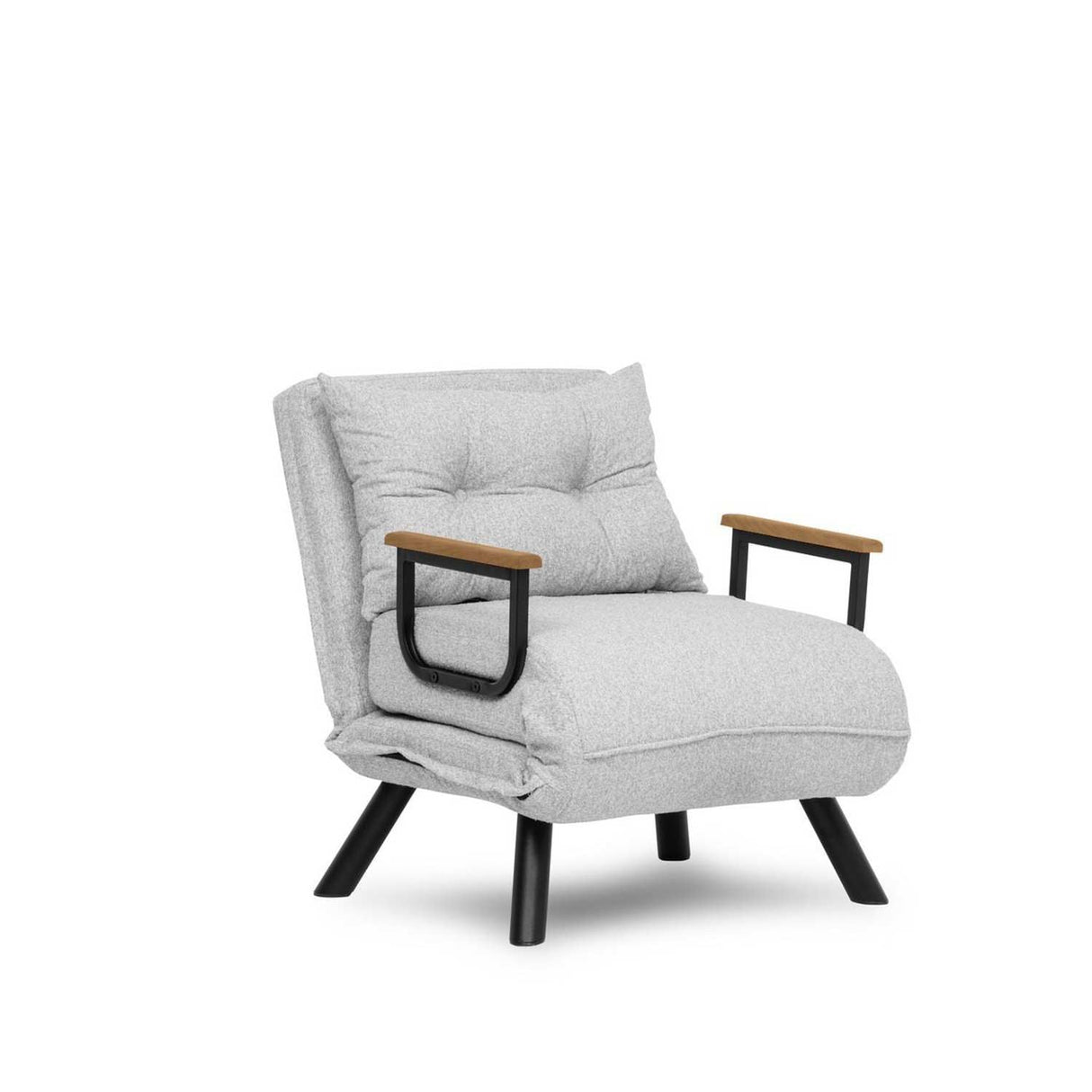 Fotoliu extensibil Sando Single - Teddy Fabric, Diverse culori, 67x50x41 cm - Gri | SKU: 859FTN2835 | Fotoliu extensibil Sando Single - Teddy Fabric, 67x50x41 cm, varianta Gri, produs pentru amenajarea locuinței, disponibil online în România la CasaMob