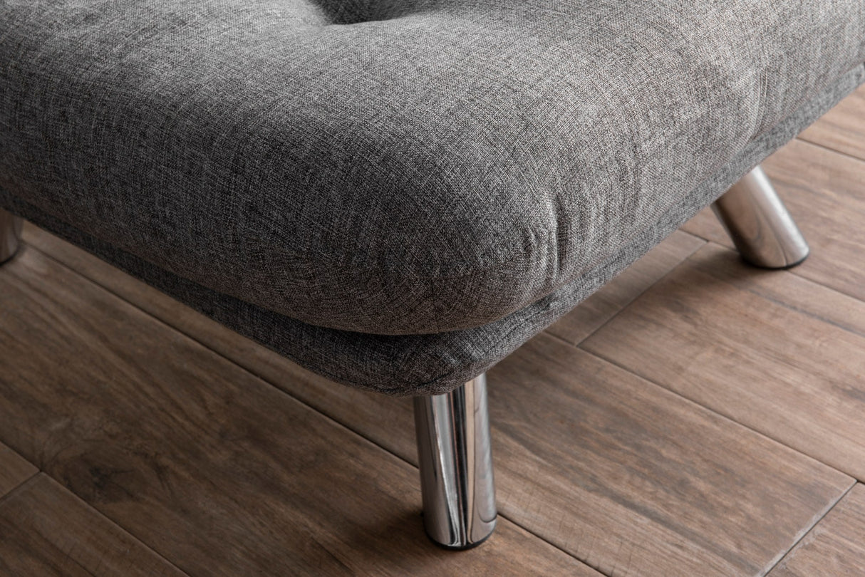 Fotoliu extensibil Misa Small Solo, Diverse culori, 70x52x40 cm - Gri deschis | SKU: 859FTN2839 | Fotoliu extensibil Misa Small Solo, 70x52x40 cm, varianta Gri deschis, produs pentru amenajarea locuinței, disponibil online în România la CasaMob