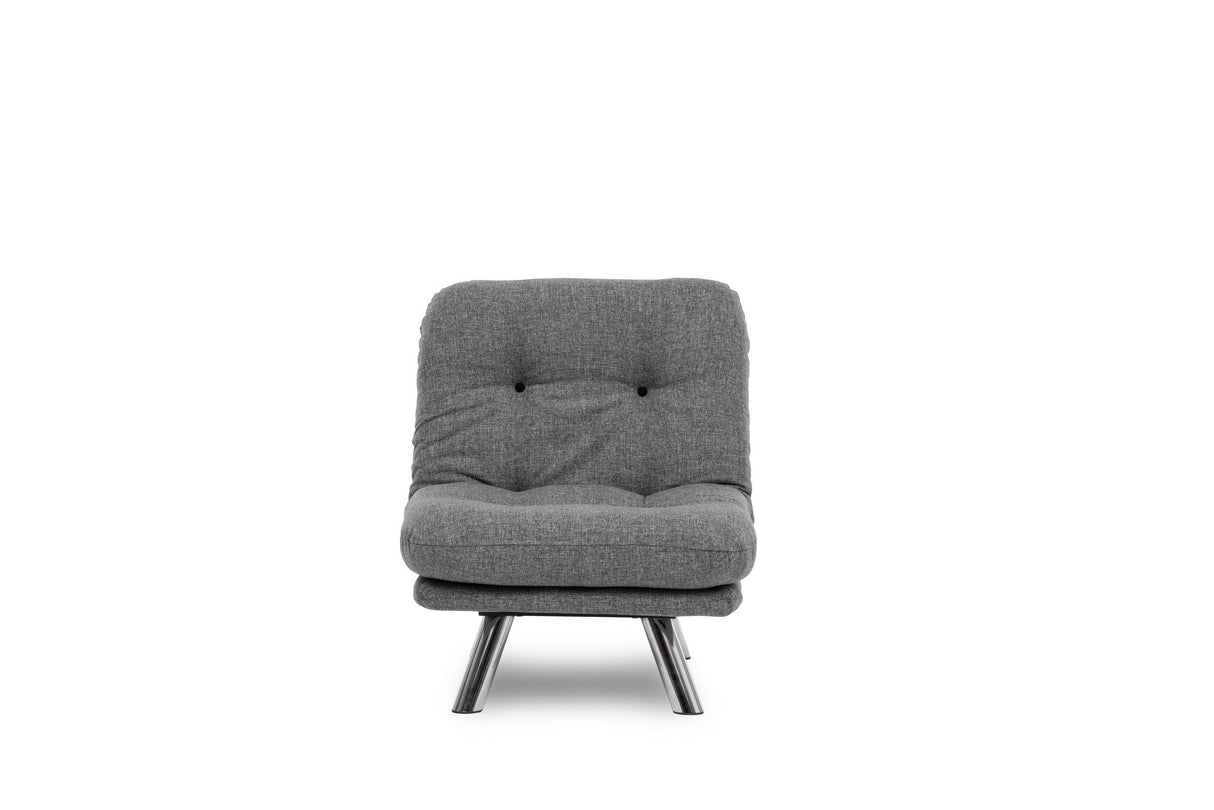 Fotoliu extensibil Misa Small Solo, Diverse culori, 70x52x40 cm - Gri deschis | SKU: 859FTN2839 | Fotoliu extensibil Misa Small Solo, 70x52x40 cm, varianta Gri deschis, produs pentru amenajarea locuinței, disponibil online în România la CasaMob