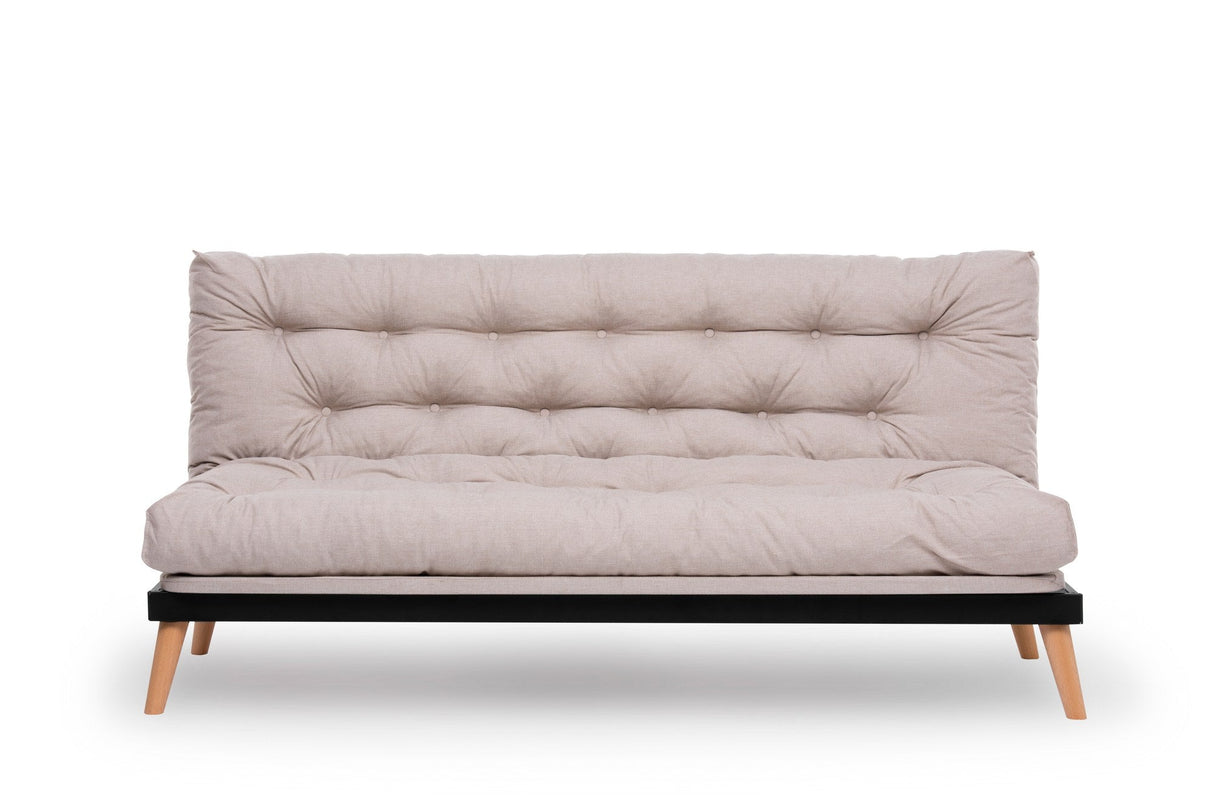 Canapea extensibilă 3 locuri Saki, Diverse culori, 185x43x48 cm - Crem | SKU: 859FTN2849 | Canapea extensibilă 3 locuri Saki, 185x43x48 cm, varianta Crem, produs pentru amenajarea locuinței, disponibil online în România la CasaMob