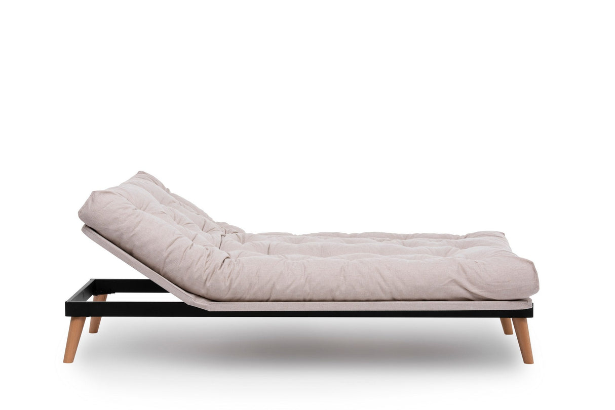 Canapea extensibilă 3 locuri Saki, Diverse culori, 185x43x48 cm - Crem | SKU: 859FTN2849 | Canapea extensibilă 3 locuri Saki, 185x43x48 cm, varianta Crem, produs pentru amenajarea locuinței, disponibil online în România la CasaMob