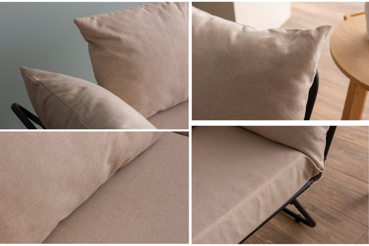 Canapea extensibilă 2 locuri Viper, Diverse culori, 150x60x78 cm - Crem | SKU: 859FTN2859 | Canapea extensibilă 2 locuri Viper, 150x60x78 cm, varianta Crem, produs pentru amenajarea locuinței, disponibil online în România la CasaMob