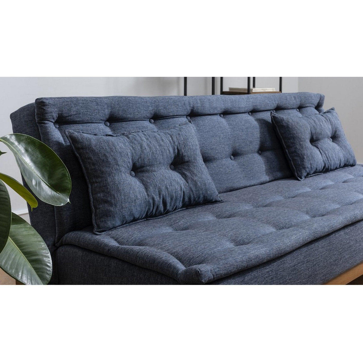 Canapea extensibilă 3 locuri Fuoco, Diverse culori, 180x80x78 cm - Albastru închis | SKU: 867UNQ1322 | Canapea extensibilă 3 locuri Fuoco, 180x80x78 cm, varianta Albastru închis, produs pentru amenajarea locuinței, disponibil online în România la CasaMob