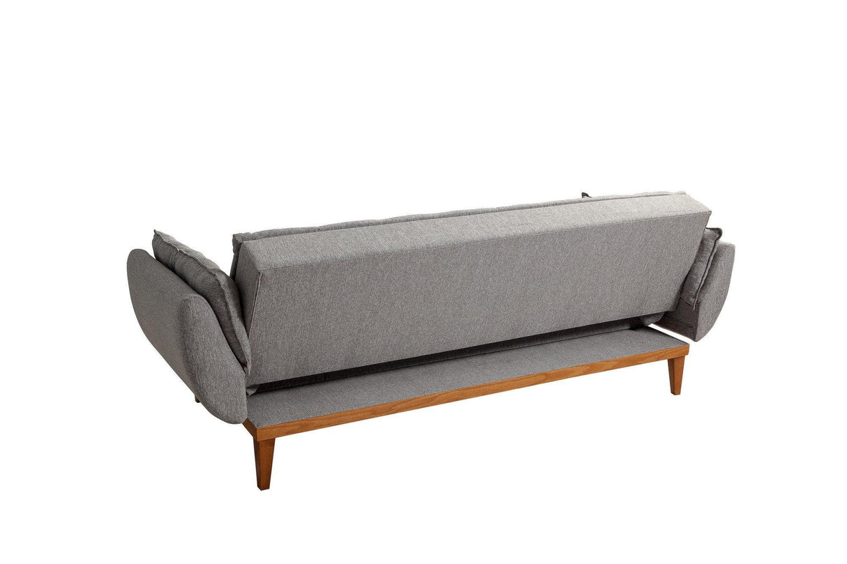 Canapea extensibilă 3 locuri Fiona, Diverse culori, 217x82x80 cm - Gri deschis | SKU: 867UNQ1329 | Canapea extensibilă 3 locuri Fiona, 217x82x80 cm, varianta Gri deschis, produs pentru amenajarea locuinței, disponibil online în România la CasaMob