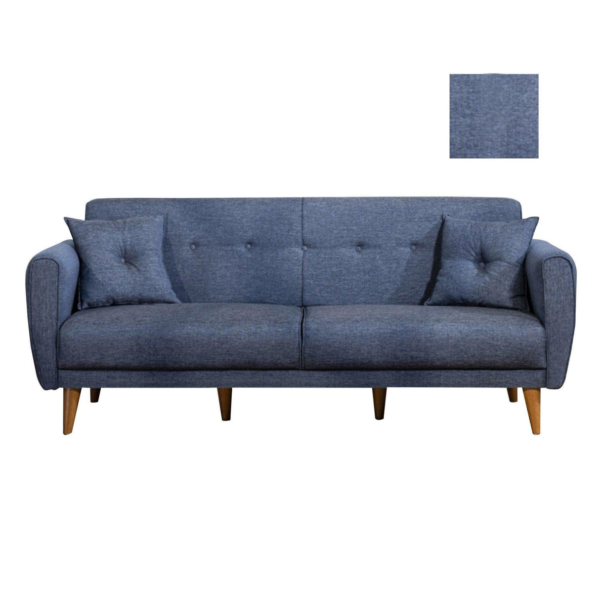 Canapea extensibilă Aria, 3 locuri, Diverse culori, 205x80x85 cm - Roșu | SKU: 867UNQ1360 | Canapea extensibilă Aria, 3 locuri, 205x80x85 cm, varianta Roșu, produs pentru amenajarea locuinței, disponibil online în România la CasaMob