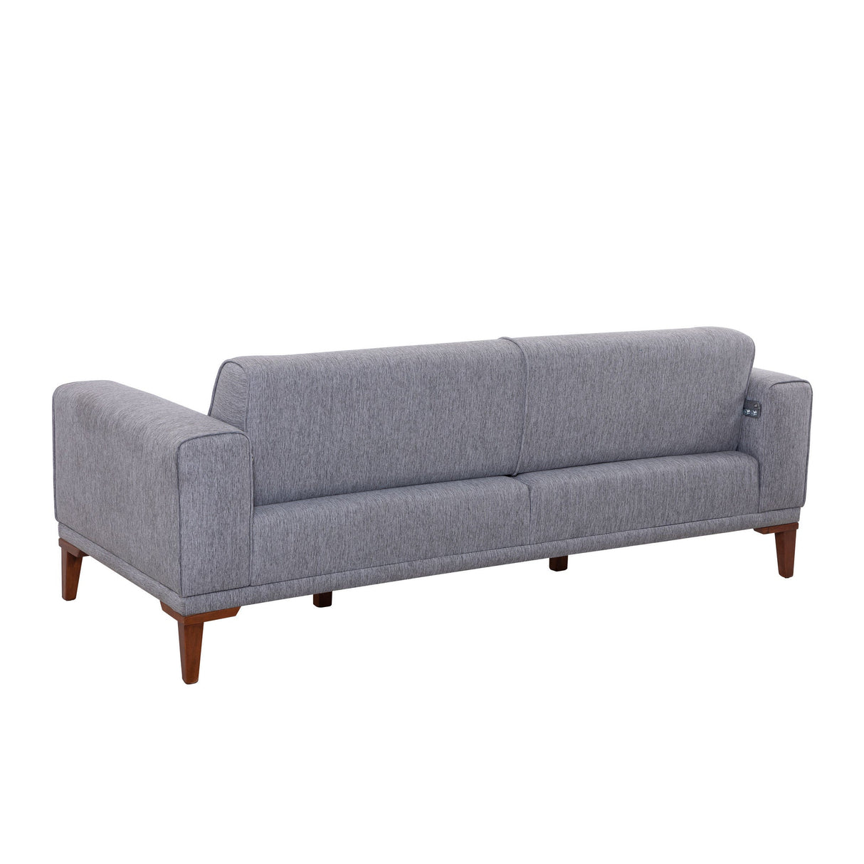 Canapea extensibilă 3 locuri Liones, 34, Gri, 223x94x82 cm